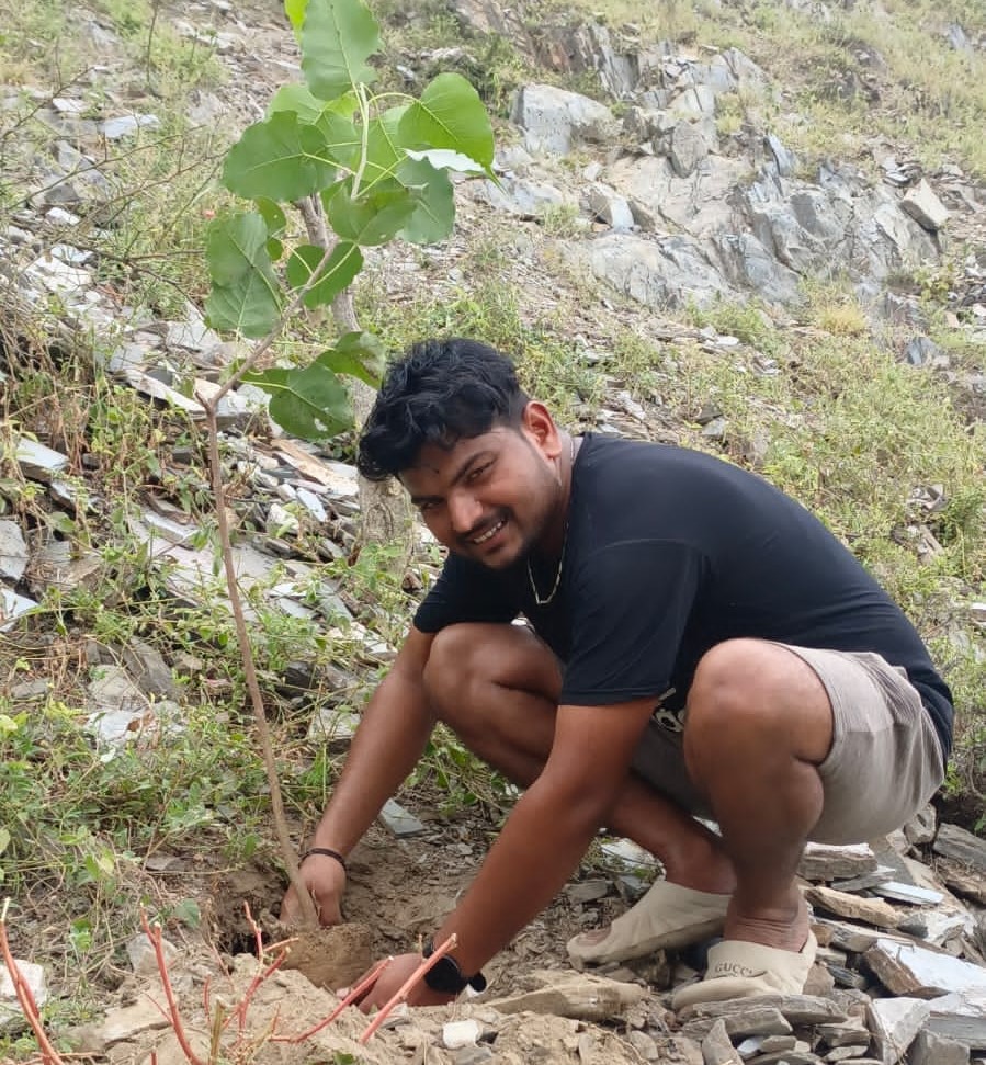 Tree plantation on 25 August 2023